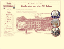 Tablet Screenshot of hotel-vinzenz.de